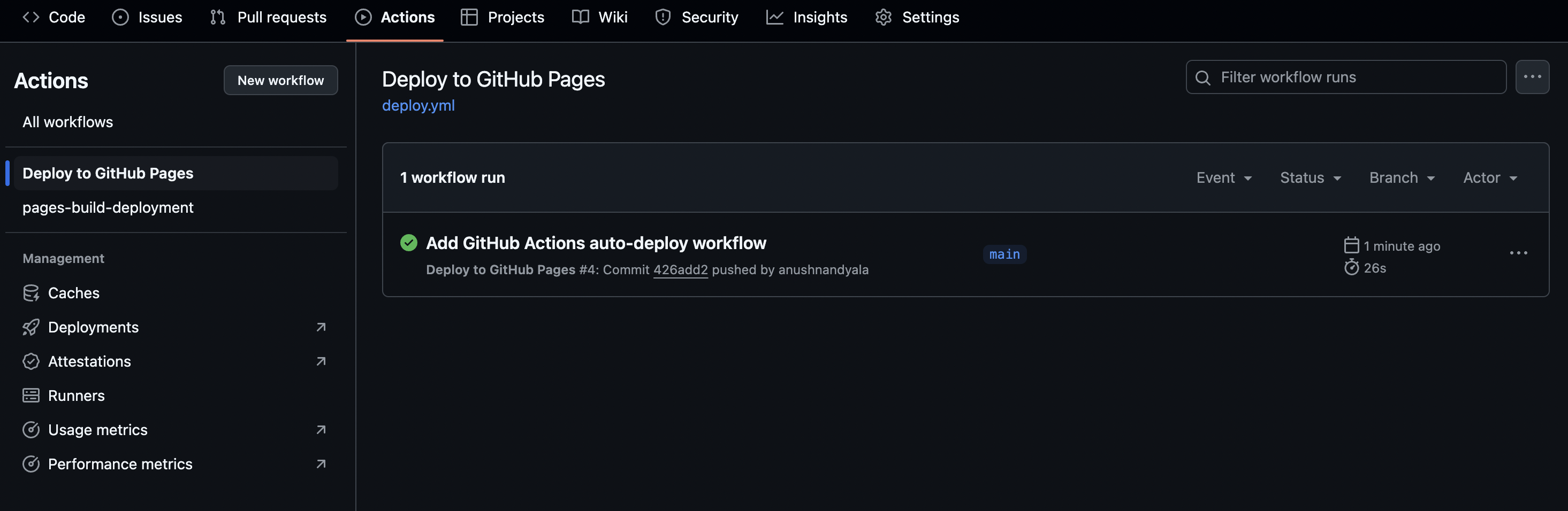 GitHub Actions