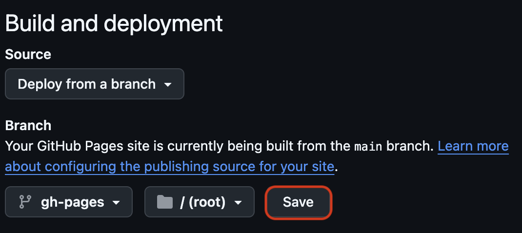GitHub Branch Select